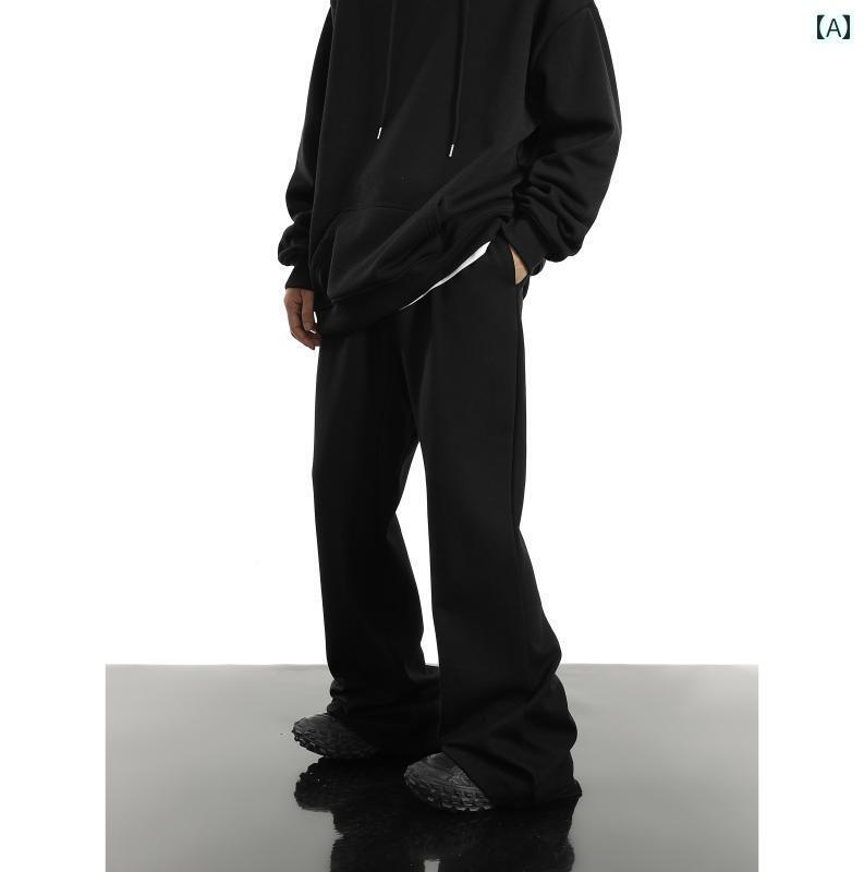 メンズ ズボン ボトムス パンツ おしゃれ 秋冬 レディース アメリカン カジュアル ストリート レトロ ..