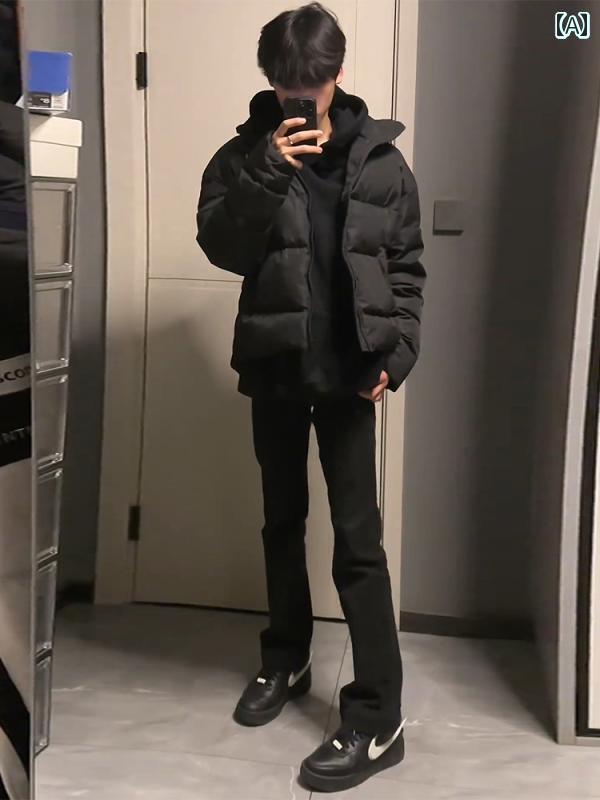 メンズ ズボン ボトムス パンツ おしゃれ 履きやい ブラック ストレート スキニー ハイウエスト マイクロ フレア ジーンズ アメリカン ストリート スリム スリミング