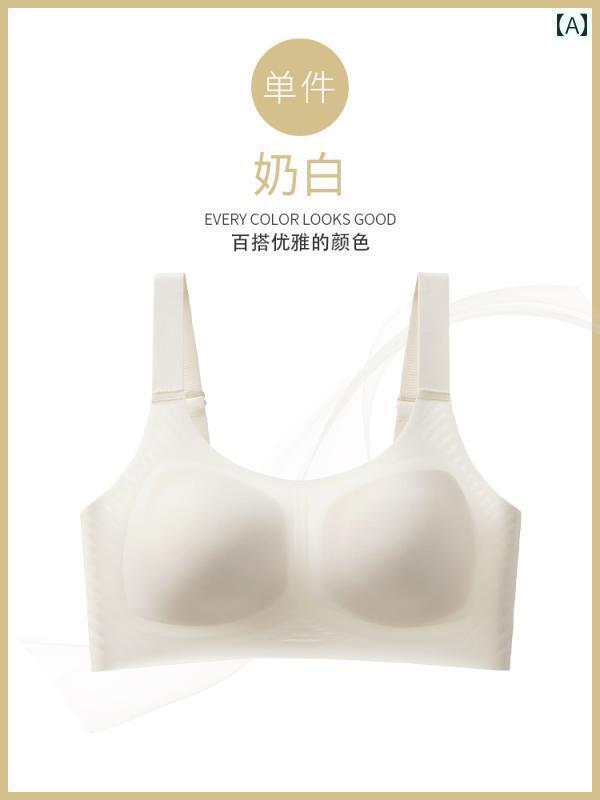 下着 レディース シームレス 薄手 涼しい 大きめ 胸 貧乳副胸 たるみ 防止 夏 極薄 涼しい ソフト サポートブラ