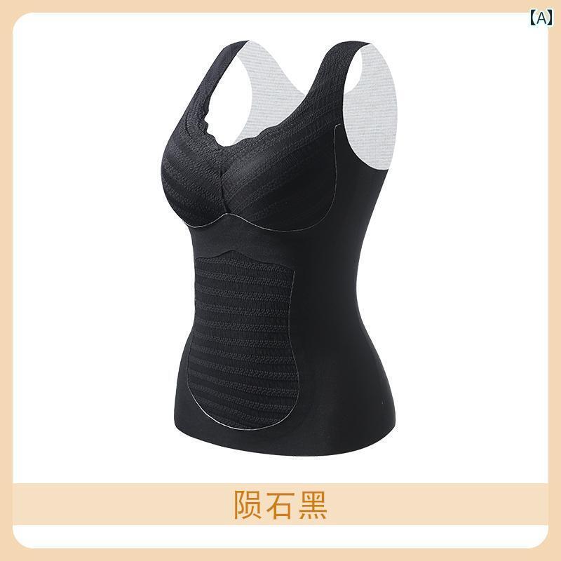 下着 レディース ノーブラ 冬 スリム ローネック レース 起毛 サーマル ベスト 大きめサイズ 防寒 ベスト セーター