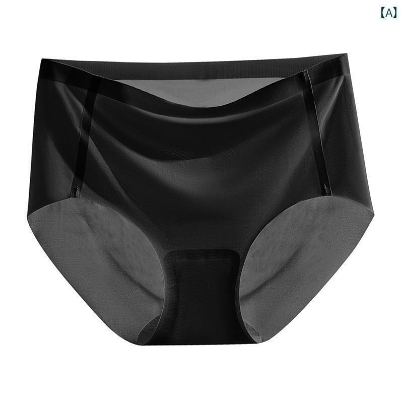 下着 レディース 夏 薄手 涼しい ウエスト ヒップ リフト 通気性 快適 クール ひんやり 涼しい 快適 シームレス 魅惑 大きめサイズ パンツ