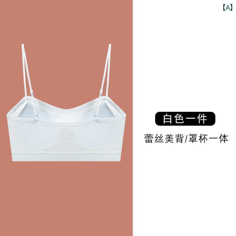 下着 レディース レース 美 バック キャミソール 貧乳 女の子 オールインワン プッシュアップ 補助 胸 サポート スポーツ 耐衝撃 ブラ 薄手 涼しい