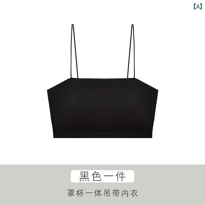 夏 胸パッド キャミソール 美 背中 フチ し 薄手 涼しい 下着 プッシュアップ オールインワン 白 チューブ トップスス レディース 胸 巻き