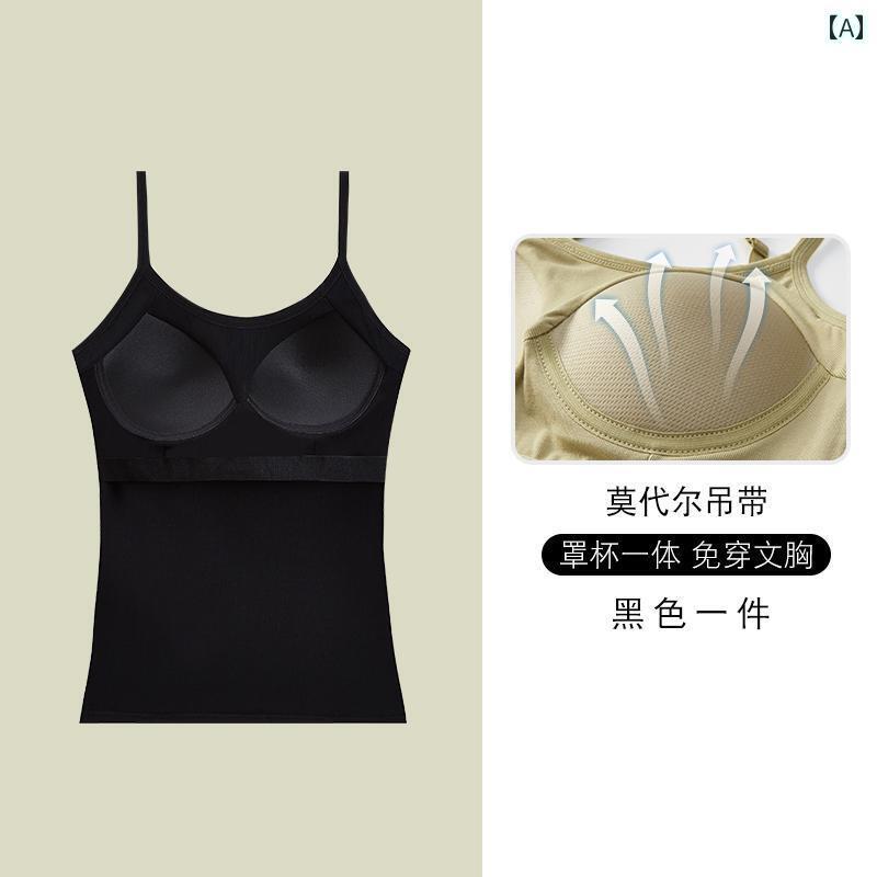下着 レディース ボトム ロング キャミソール 着 胸パッド プッシュアップブラ オールインワン スポーツブラ 着