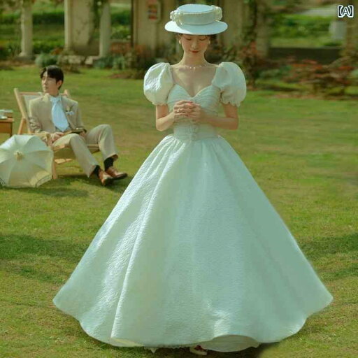撮影 衣装 ドレス 写真 フォト イベント 思い出 コスプレ 服 旅行 ロケーション ウェデング カップル フレンチ レトロ パフスリーブ 撮影 衣装 ドレス 写真 フォト イベント 思い出 コスプレ 服 旅行 ロケーション ウェデング カップル フレンチ レトロ パフスリーブ