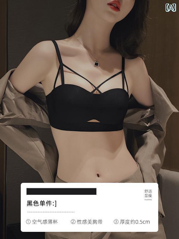 レディース 下着 インナー 胸 大きめ シームレス 薄手 涼しい ワイヤー 胸 コントロール 垂れ 防止 魅惑 バンドゥ ブラショーツセット