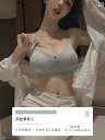 レディース 下着 胸 小さめ ゆったり 胸 ウエスト 見せるに 集めて 厚手 薄手 涼しい ブラ 韓国 胸 拡大