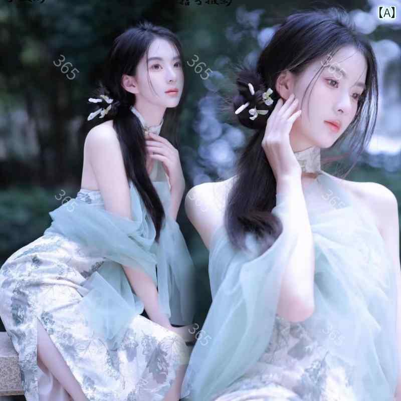 撮影 ドレス 写真 フォト 記念 コスプレ アート 思い出 服 チャイナ風 クール レトロ チャイナ 美容 レトロ アート