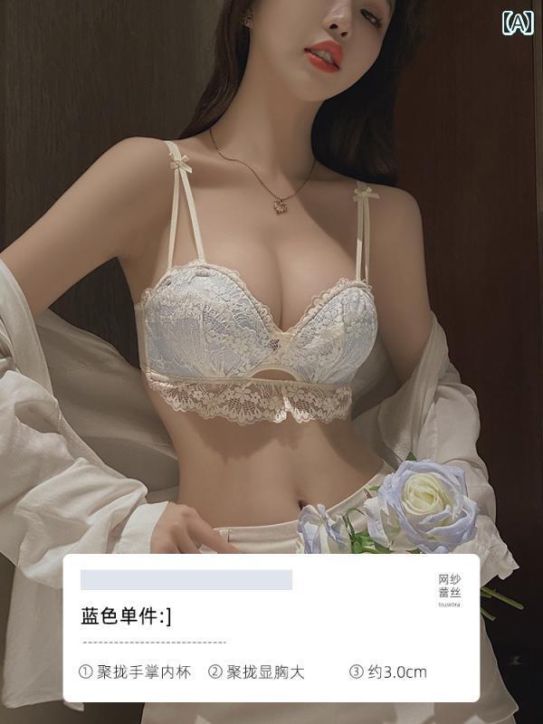 下着 レディース 貧乳 平胸 大きめ 胸 プッシュアップ たるみ 防止 カウンター 本格 レース ブラセット