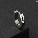 アクセサリー メンズ レディース カップル 夫婦 お揃い ペア クロスボーダー チタン鋼 U字型 イヤリング ステンレス 耳骨 バックル 韓国 シンプル 耳 ジ...