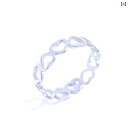 アクセサリー メンズ レディース カップル 夫婦 お揃い ペア ゴールデン ラブ リング シンプル ハート型 リング