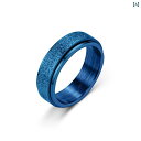 アクセサリー メンズ レディース カップル 夫婦 お揃い ペア クロスボーダー チタン鋼 つや消 リング 抗 不安 圧力 リング リング リングジュエリー 回転...