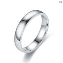 アクセサリー メンズ レディース カップル 夫婦 お揃い ペア 韓国 シンプル 4 光沢 チタン鋼 リング リング クロスボーダー ジュエリー