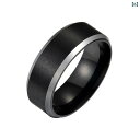 リング メンズ レディース 婚約 結婚 指輪 ペア アクセサリー 指輪 8 幅 マットゴールド 黒 シンプル ステンレス つや消し ジュエリー トレンド