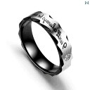 アクセサリー メンズ レディース カップル 夫婦 お揃い ペア 韓国 チタン鋼 リング ストーン リング クロスボーダー トレンド