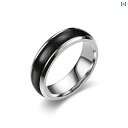 レディース アクセサリー チタン鋼 リング ドリップ グレーズ カップル リング クロスボーダー ハンド ジュエリー