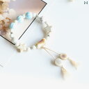レディース アクセサリー フレッシュ ジュエリー 景 徳 鎮 セラミック ブレスレット 磁器 ビーズ ビーズブレスレット タッセル 手 飾り