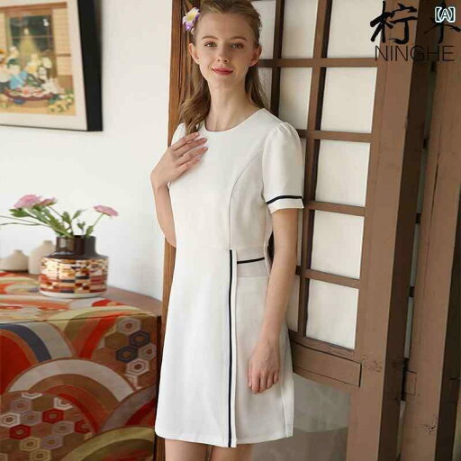 エステ ユニフォーム レディース 制服 サロン おしゃれ 美容師 春夏 半袖 ドレス 美容院 クリニック 健康 フットセラピスト 服 エステ ユニフォーム レディース 制服 サロン おしゃれ 美容師 春夏 半袖 ドレス 美容院 クリニック 健康 フットセラピスト 服