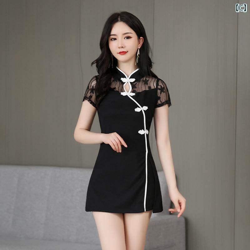 キャバ ドレス セクシー ミニスカート マッサージ セラピスト ユニフォーム 制服 ...