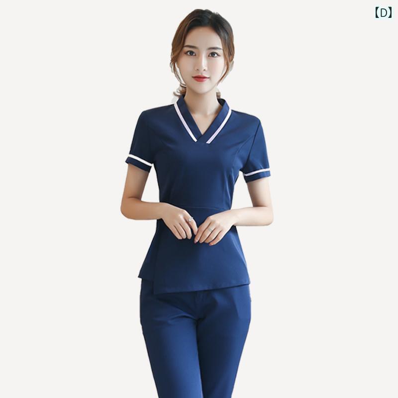 エステ ユニフォーム 制服 サロン スパ マッサージ リラクゼーション エステシャン セラピスト 韓国 レディース ペデキュア フットバス セット