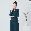 エステ ユニフォーム 制服 サロン スパ マッサージ リラクゼーション エステシャン セラピスト レディース 秋 ペデキュア フットバス ショップ クラブ