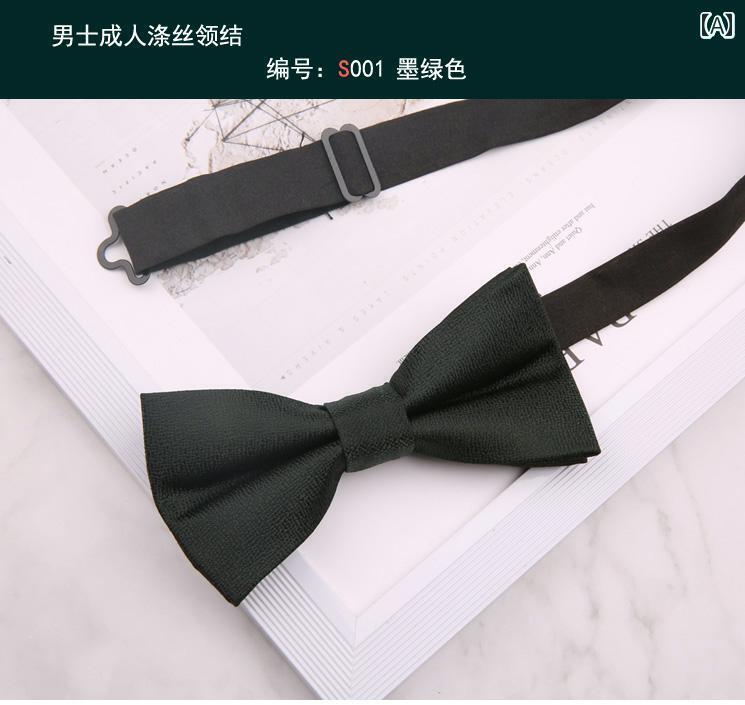 メンズ ビジネス 蝶 ネクタイ 花婿 付添人 郎 バーガンディィィ ブラック ソリッドカラー 結婚式 英国 韓国 蝶 ネクタイ