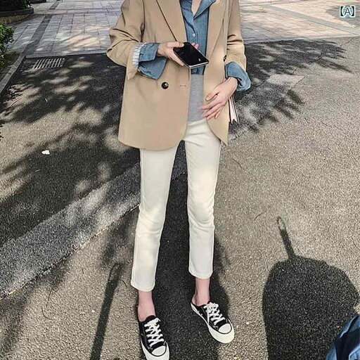 マタ ニテ ジーンズ 春秋 九分丈 カジュアル ストレート パンツ 高 ストレッチ性 着痩せ お腹 サポート シガレットパンツ 秋 秋 マタ ニテ ジーンズ 春秋 九分丈 カジュアル ストレート パンツ 高 ストレッチ性 着痩せ お腹 サポート シガレットパンツ 秋 秋