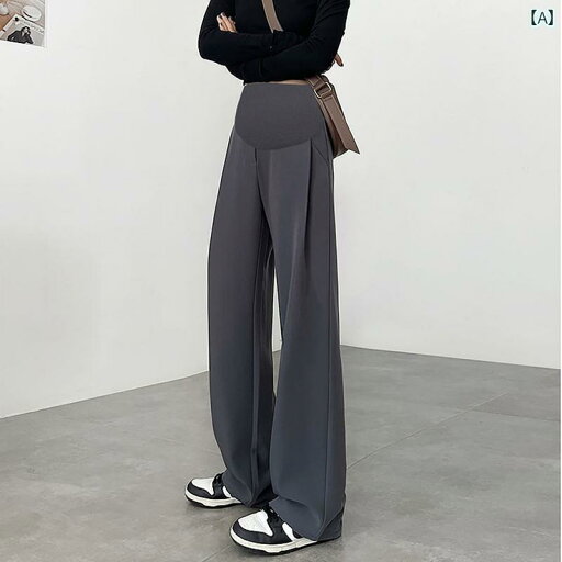 マタニティ ズボン パンツ ウェア 妊婦 春 春秋 カジュアル ストレート ワイドレッグ 春 着 マタニティ ズボン パンツ ウェア 妊婦 春 春秋 カジュアル ストレート ワイドレッグ 春 着