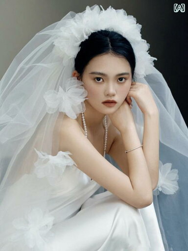 ブライダル アクセサリー ウェディング パーティー 結婚式 花嫁 婦 小物 スーパー フェア リーフラワー ベール ふわふわ ショート 多層 ベール ドレス 頭飾り フォレスト ブライダル アクセサリー ウェディング パーティー 結婚式 花嫁 婦 小物 スーパー フェア リーフラワー ベール ふわふわ ショート 多層 ベール ドレス 頭飾り フォレスト
