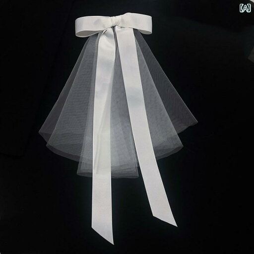 ブライダル アクセサリー ウェディング パーティー 結婚式 花嫁 婦 小物 ベール 白 短い リボン 小さめ ベール 結婚 ベール ドレス 写真 ブライダル アクセサリー ウェディング パーティー 結婚式 花嫁 婦 小物 ベール 白 短い リボン 小さめ ベール 結婚 ベール ドレス 写真