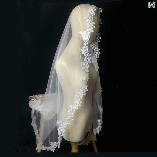 ブライダル アクセサリー ウェディング パーティー 結婚式 花嫁 婦 小物 レース 白 ベール ドレス メイン ベール ロング ショート レトロ 写真撮影 ブライダル アクセサリー ウェディング パーティー 結婚式 花嫁 婦 小物 レース 白 ベール ドレス メイン ベール ロング ショート レトロ 写真撮影