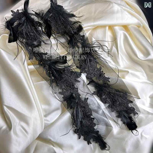 ブライダル アクセサリー ウェディング パーティー 結婚式 花嫁 婦 小物 ブラックメッシュ フェザー スーパー フェアリー グローブ ロングフック フィンガー ドレス レトロ 写真 ブライダル アクセサリー ウェディング パーティー 結婚式 花嫁 婦 小物 ブラックメッシュ フェザー スーパー フェアリー グローブ ロングフック フィンガー ドレス レトロ 写真