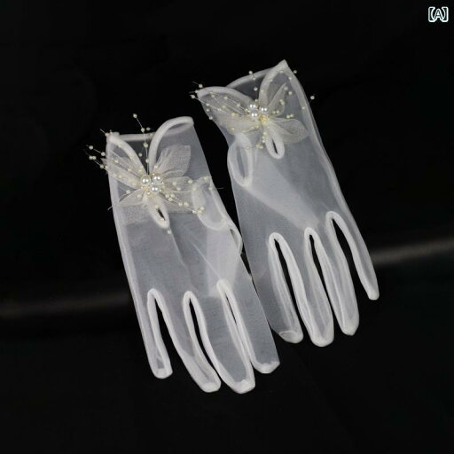 ブライダル アクセサリー ウェディング パーティー 結婚式 花嫁 婦 小物 ホワイト 薄手 涼しい ビーズ スーパー フェアリー エレガント ドレス ディナー 写真 手袋 ブライダル アクセサリー ウェディング パーティー 結婚式 花嫁 婦 小物 ホワイト 薄手 涼しい ビーズ スーパー フェアリー エレガント ドレス ディナー 写真 手袋