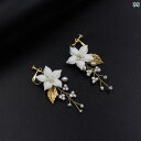 ブライダル アクセサリー ウェディング パーティー 結婚式 花嫁 婦 小物 エレガント セラミック フラワー ヘッド ドレス ホワイト スーパー フェアリー ヘ...