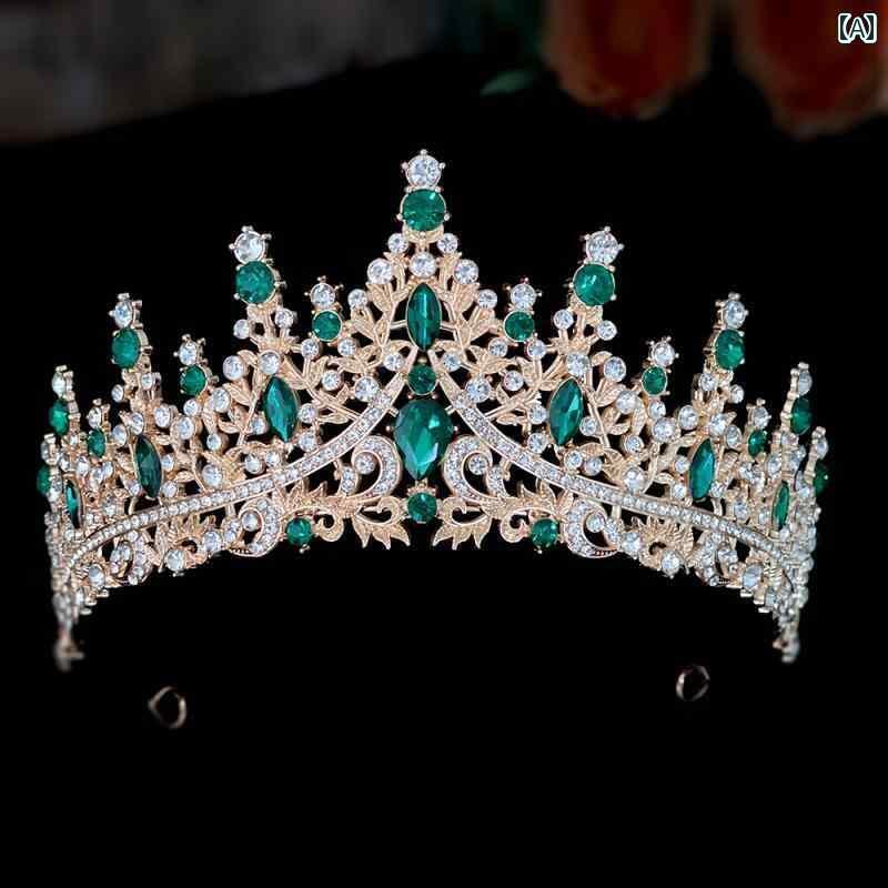 ブライダル アクセサリー 小物 ウェディング 結婚式 パーティー 婦 花嫁 舞台 小道具 コスプレ クラウン ティアラ ドレス スーパー フェアリー ヘア 誕生日 クラウン 写真撮影