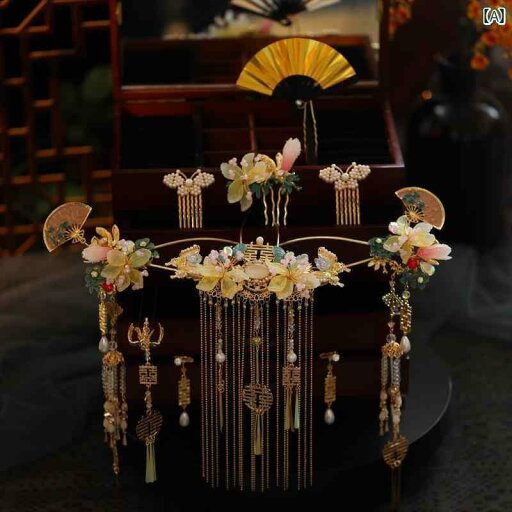 ブライダル アクセサリー 小物 ウェディング 結婚式 パーティー 婦 花嫁 舞台 小道具 コスプレ 頭飾り チャイナ風 ゴールデン 小さめ ファン レトロ ダブルハピネス タッセル フェニックス ヘアピン レトロ チャイナ風 ヘアピン 頭飾り ブライダル アクセサリー 小物 ウェディング 結婚式 パーティー 婦 花嫁 舞台 小道具 コスプレ 頭飾り チャイナ風 ゴールデン 小さめ ファン レトロ ダブルハピネス タッセル フェニックス ヘアピン レトロ チャイナ風 ヘアピン 頭飾り