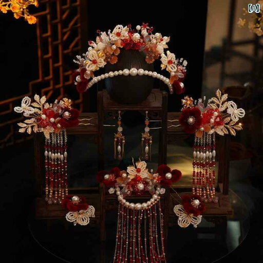 ブライダル アクセサリー 小物 ウェディング 結婚式 パーティー 婦 花嫁 舞台 小道具 コスプレ 帽子 チャイナ風 ゴールデン レッド ヘッド バンド バック エリア クラシックパール アンティーク コスチューム ヘア ブライダル アクセサリー 小物 ウェディング 結婚式 パーティー 婦 花嫁 舞台 小道具 コスプレ 帽子 チャイナ風 ゴールデン レッド ヘッド バンド バック エリア クラシックパール アンティーク コスチューム ヘア