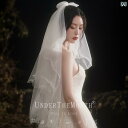 ブライダル アクセサリー 小物 ウェディング 結婚式 パーティー 婦 花嫁 舞台 小道具 コスプレ 白 リボン ベール スーパー フェアリー 写真 シンプル ショート フォト ベール 女の子 女の子