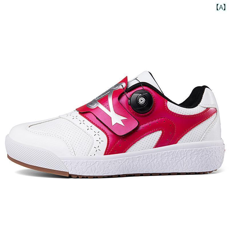 スポーツシューズ メンズ レディース バドミントン シューズ 通気性 快適 レザー スポーツ シューズ 滑りにくい 耐 衝撃吸収 シューズ