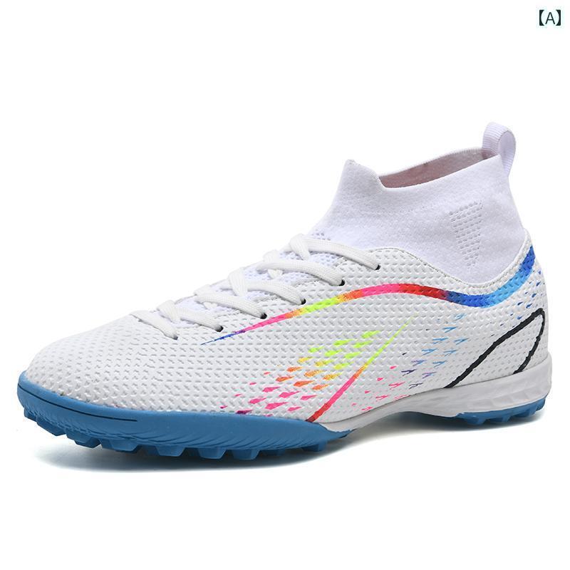 スポーツシューズ メンズ サッカー シューズ 爪 屋内 トレーニング 競技 滑りにくい 子供 靴