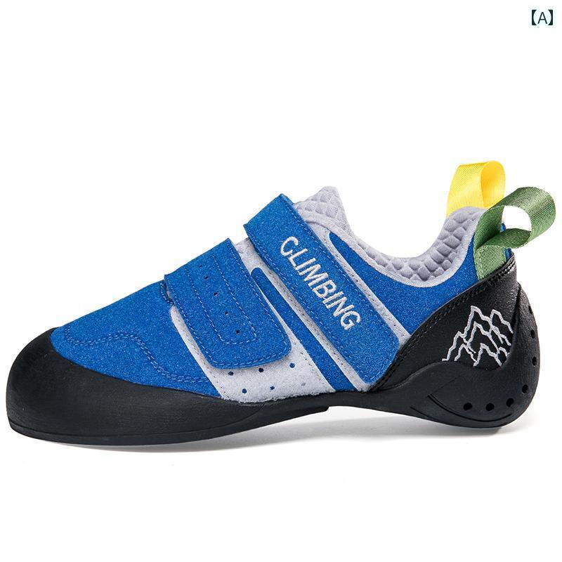 スポーツシューズ キッズ 子供 男の子 女子 ロッククライミング シューズ 屋内 人工 岩 壁 クライミングスポーツ シューズ 女子 屋外 岩 壁 クライミング トレーニング シューズ