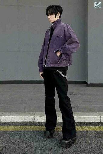 メンズ パンツ 春秋 ブラック ソフト ジーンズ アメリカン ストリート ハイウエスト スリム フィット パンツ メンズ パンツ 春秋 ブラック ソフト ジーンズ アメリカン ストリート ハイウエスト スリム フィット パンツ