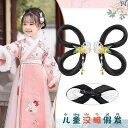 ウィッグ レトロ つけ毛 かつら 舞台 小道具 パフォーマンス コスプレ 子供 漢服 バッグ ヘア アクセサリー ワンピース グラバー 女の子 女の子 コスチュ...
