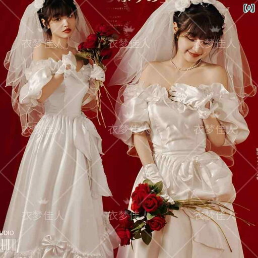 撮影 ドレス 写真 フォト 記念 コスプレ アート 思い出 スタジオ 80年代 レトロ ドレス 宮殿 白 ドレス 服 フレンチ 軽量 涼しい ドレス 撮影 ドレス 写真 フォト 記念 コスプレ アート 思い出 スタジオ 80年代 レトロ ドレス 宮殿 白 ドレス 服 フレンチ 軽量 涼しい ドレス