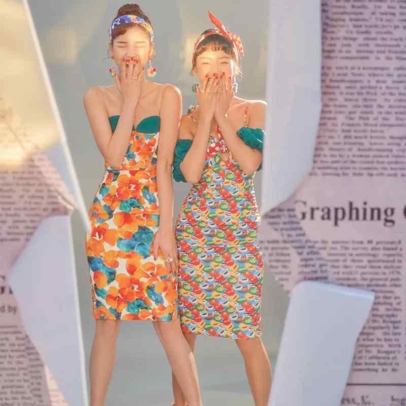 フォトスタジオ 姉妹 親友 写真 服 レトロ アート 写真 服 スリム ポスター