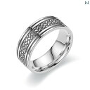 メンズ アクセサリー クロスボーダー チタン鋼 リング パンク ゴス 経典 レトロ リング ハンド ジュエリー
