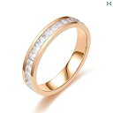 アクセサリー レディース リング たっぷり ストーン カップル リング トレンド マスター ジュエリー トレンド