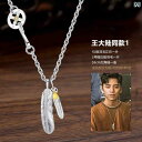アクセサリー メンズ レディース S925 スターリングシルバー キング メランド フェザー同 ネックレス トレンド ヒップ ホップ セーター チェーン バレン...