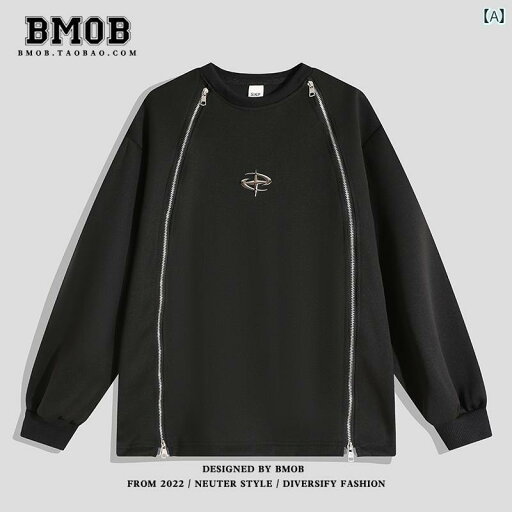 メンズ 春秋 セーター レディース ジッパー カジュアル ボトム Tシャツ アメリカン ストリート トップスス メンズ 春秋 セーター レディース ジッパー カジュアル ボトム Tシャツ アメリカン ストリート トップスス