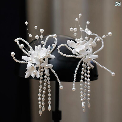 ブライダル ヘッドアクセサリー 結婚式 ウェディング パーティー 婦 花嫁 舞台 小道具 コスプレ 韓国 ティアラ スイート フレッシュフローラル タッセル ヘアピン スーパー フェアリー エッジ クダメージレス アクセサリー ブライダル ヘッドアクセサリー 結婚式 ウェディング パーティー 婦 花嫁 舞台 小道具 コスプレ 韓国 ティアラ スイート フレッシュフローラル タッセル ヘアピン スーパー フェアリー エッジ クダメージレス アクセサリー